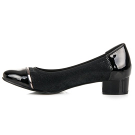 Vices Chaussures décontractées à talons bas le noir 3