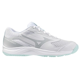 Mizuno Cyclone Speed ​​5 V1GC258045 Volleyball Chaussures blanc 1