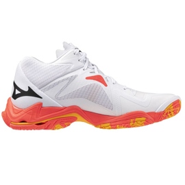 Mizuno Wave Lightning Z8 Mid V1GA240598 Volleyball Chaussures blanche 1