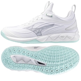 MIZUNO WAVE LUMINENT 3 V1GC242045 Volleyball Chaussures blanc 1