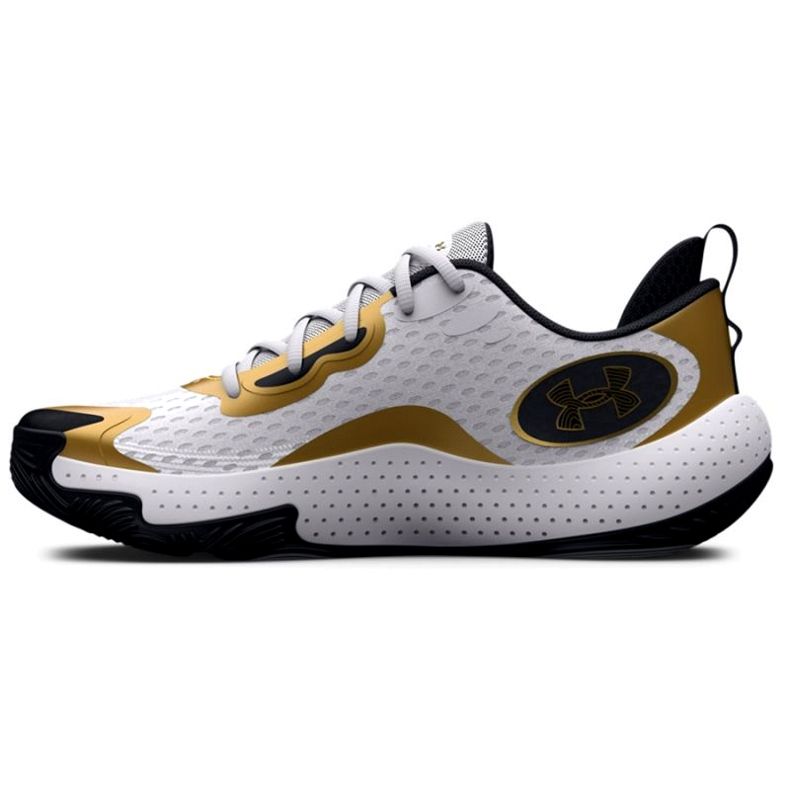 Chaussures de basket-ball Under Armour Spawn 5 3026285 101 blanche 2 Chaussures de basket-ball Under Armour Spawn 5 3026285 101 blanche 2