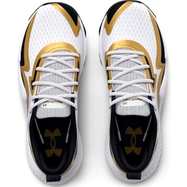 Chaussures de basket-ball Under Armour Spawn 5 3026285 101 blanc 3