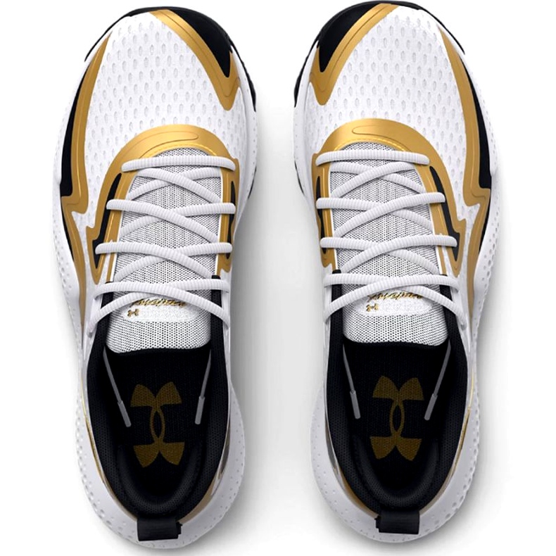 Chaussures de basket-ball Under Armour Spawn 5 3026285 101 blanche 3 Chaussures de basket-ball Under Armour Spawn 5 3026285 101 blanche 3