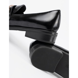 Seastar Mocassins vernies noirs avec perles 1