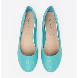 Ballerines féminines bleues 2