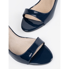 Goodin Pompes bleues marines avec des doigts nus 1