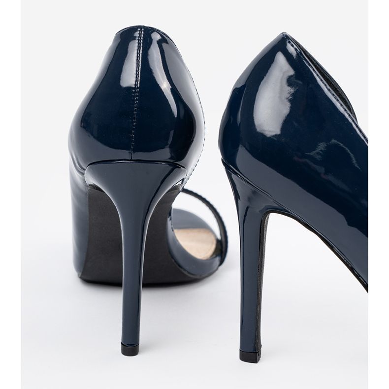 Goodin Pompes bleues marines avec des doigts nus 2