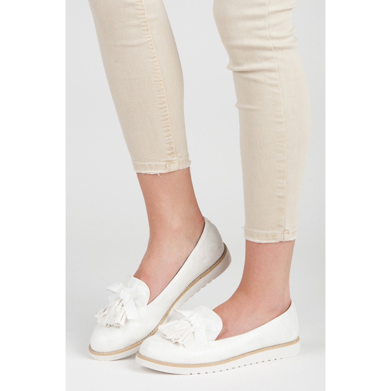 Vices Lords en daim à franges blanc 2