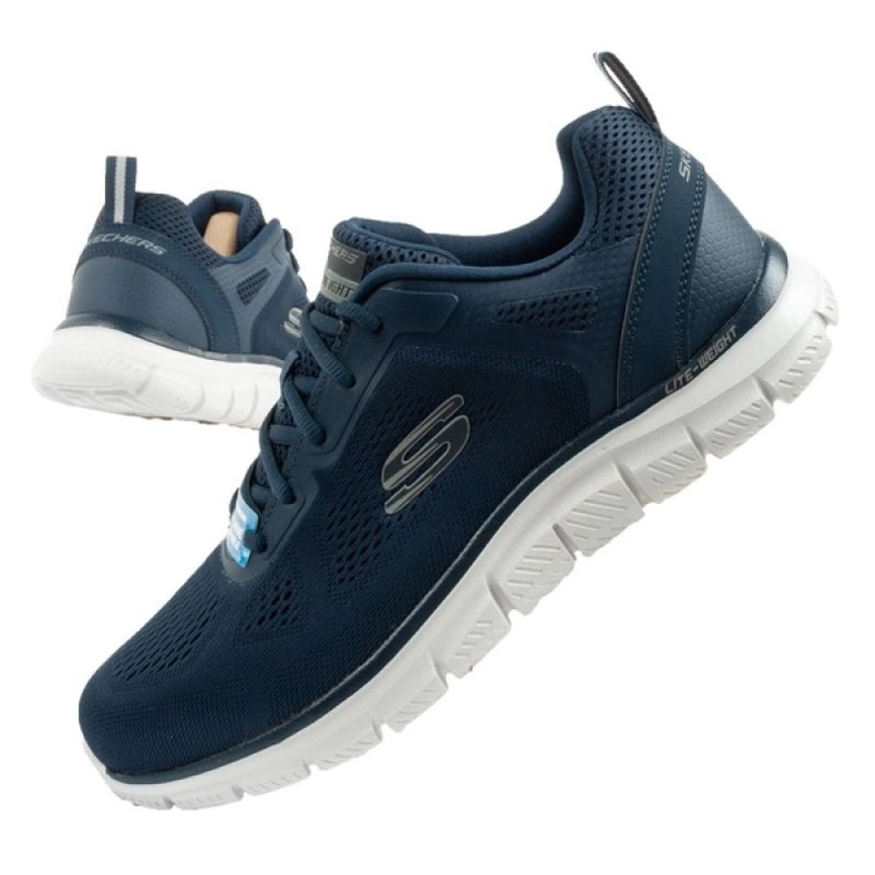Chaussures Skechers Track-Broader 232698 / NVY bleu 1
