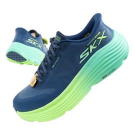 Chaussures de course Skechers Slip de rembourrage max - Ins 129473 / nvlm bleu 1