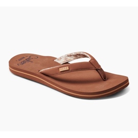Flip -flops Reef Cushion Sandes CJ4318 brun 1