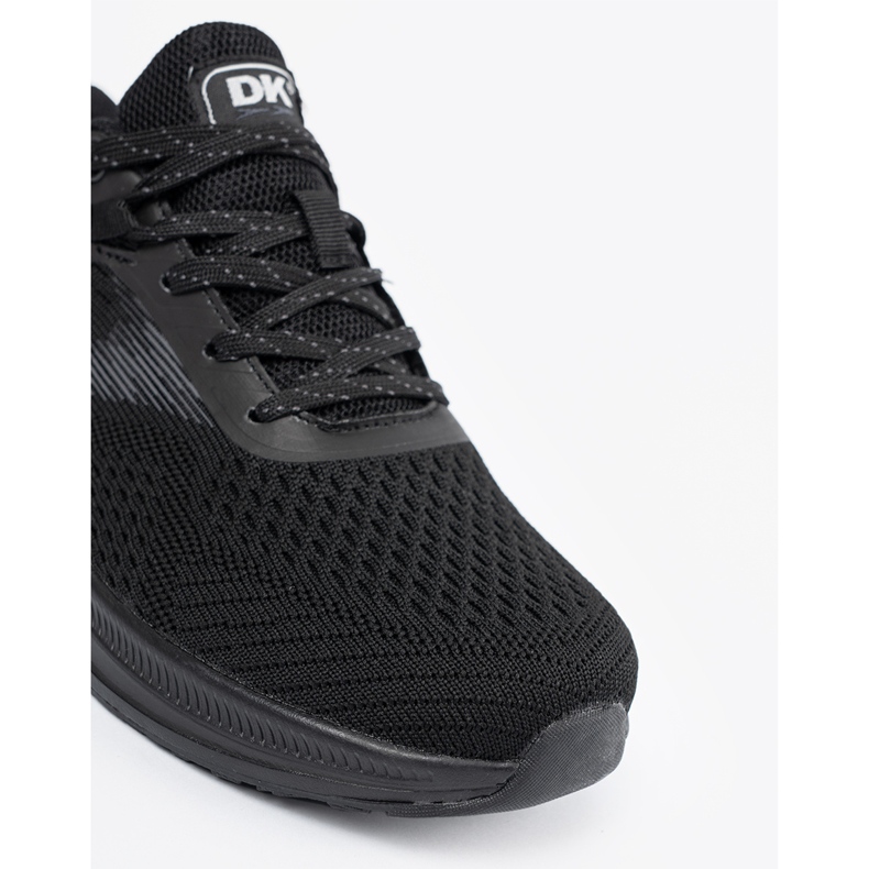DK Chaussures de sport pour hommes légers noirs 2