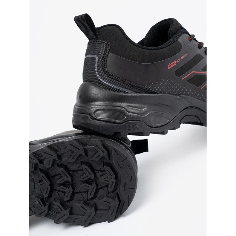 Chaussures de sport avec inserts DK rouge le noir 1