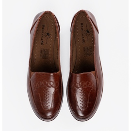 Chaussures d'insertion classiques marron brun 2