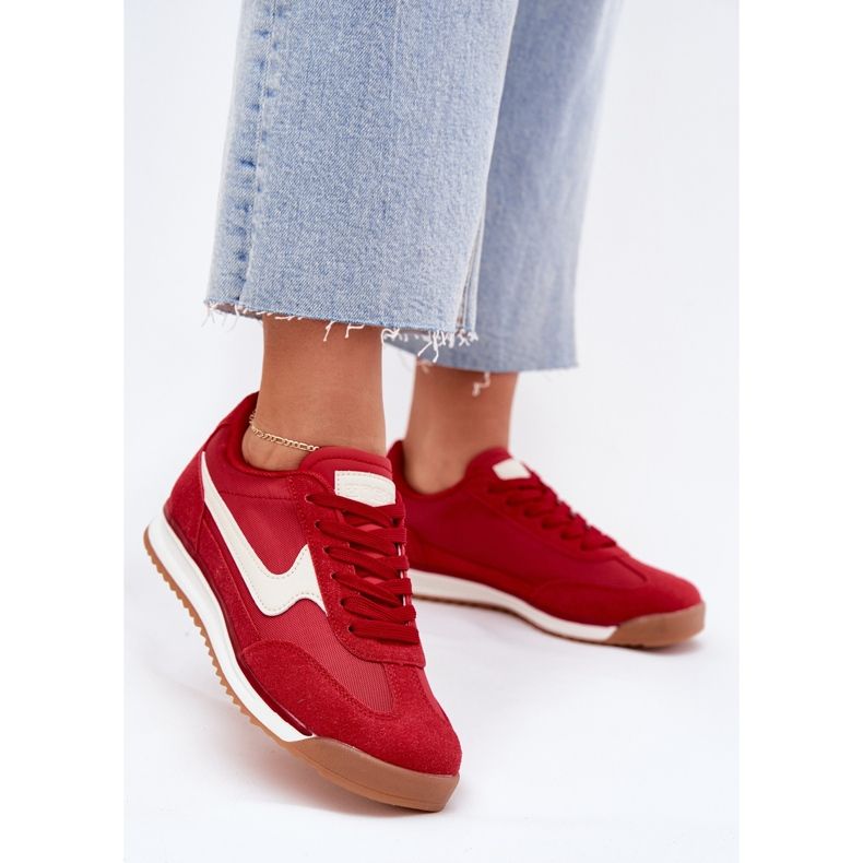 EVento Baskets baskets baskets rouges noir 2