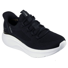 Skechers Slip -in: Bobs Sport B Love - True Delight 117617 Blk Black Shoes le noir 1