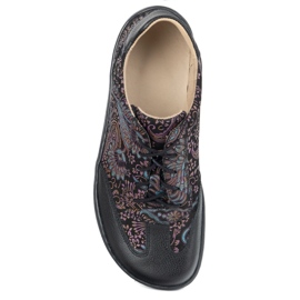 Olivier Chaussures en cuir aux pieds nus violet 1 Olivier Chaussures en cuir aux pieds nus violet 1