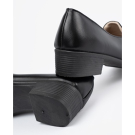 Chaussures à thèmes basses noires 1