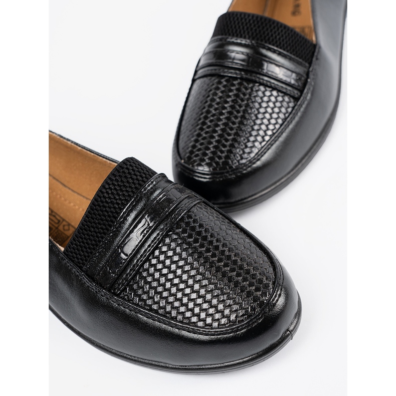 Talons compensés noirs 1