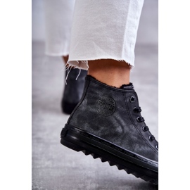 Big Star Sneakers Big Isulated Black GG274069 pour femmes gris 2