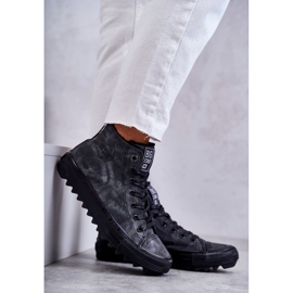 Big Star Sneakers Big Isulated Black GG274069 pour femmes gris 4