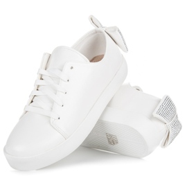 Vices Baskets nouées à nœud blanche 3