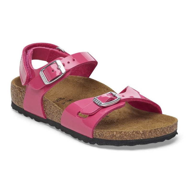 Sandals Birkenstock Rio comme JR 1029497 rose 1
