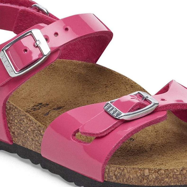 Sandals Birkenstock Rio comme JR 1029497 rose 2