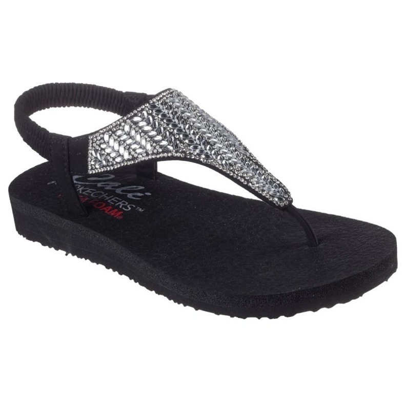 Sandales Skechers Méditation - Muse glamoous en 119744 -BLK noir 1