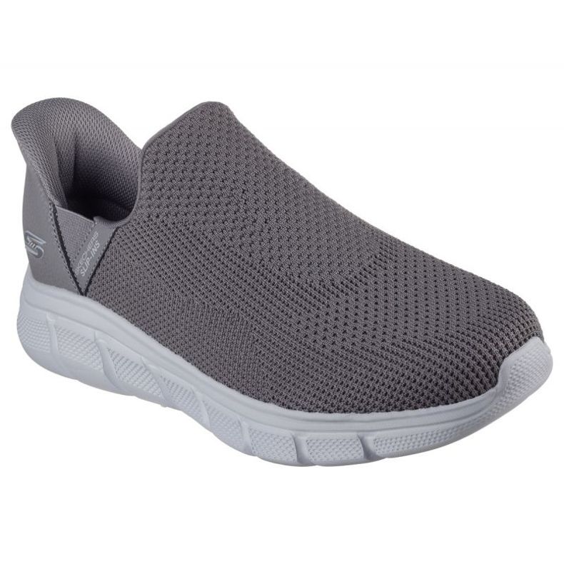 Skechers Slip-InsSS: Bobs Sport B Edge résilient flexible M 118306 GRY 1