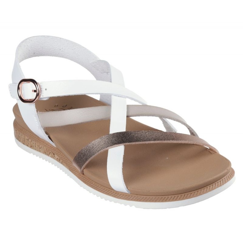 Sandales Skechers Bobs Desert Kiss Low - Peak Rank en 114709 -Wht blanc 1