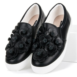 Vices Slipons décoratifs le noir 1