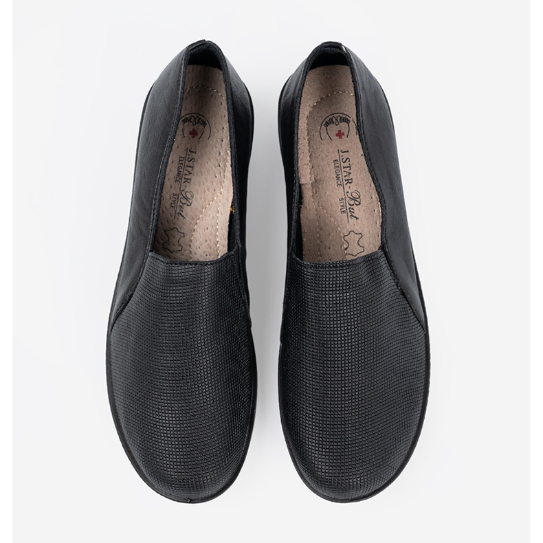 Shelvt Chaussures noires pour femmes sur la plate-forme 1