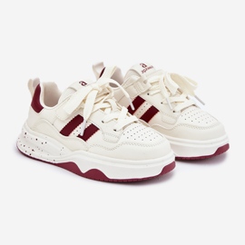 Boto Sneakers pour enfants sur la plate-forme beige et beige Grellio 1 Boto Sneakers pour enfants sur la plate-forme beige et beige Grellio 1