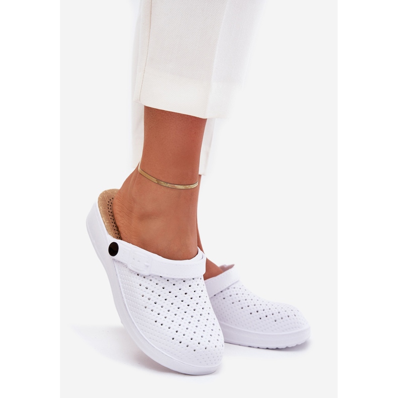 EVento Flip Flip Flops White White Faylina blanche 1