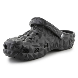 Crocs Classic Geometric Clog 209563-001 Tong-flip le noir 1