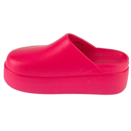 Crocs Dylan Platform Flip Flops en 209869-6ZQ rose 1