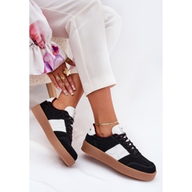 Sneakers en daim féminin Big Star par Daniel Lopez SS2D4021 Black le noir 10