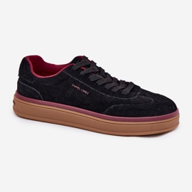 Sneakers en daim féminin Big Star par Daniel Lopez SS2D4006 Black le noir 4