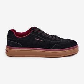 Sneakers en daim féminin Big Star par Daniel Lopez SS2D4006 Black le noir 8