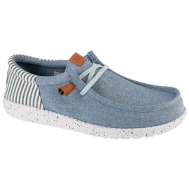 Hey Dude Hey mec wally wally nu prep m 43126-4xa chaussures bleu 1 Hey Dude Hey mec wally wally nu prep m 43126-4xa chaussures bleu 1