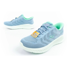 Chaussures Skechers va marcher maintenant-khloe slip -in in 125643 / blgr bleu 8
