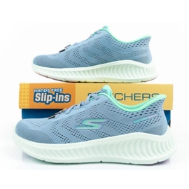 Chaussures Skechers va marcher maintenant-khloe slip -in in 125643 / blgr bleu 10