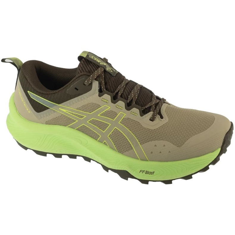 Asics Trabuco Terra 3 M 1011C152-301 Chaussures de course vert 1