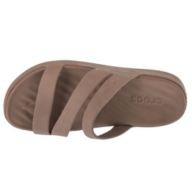 Crocs Getaway Strapping Sandal Flip Flops en 209587-0LF brun 3