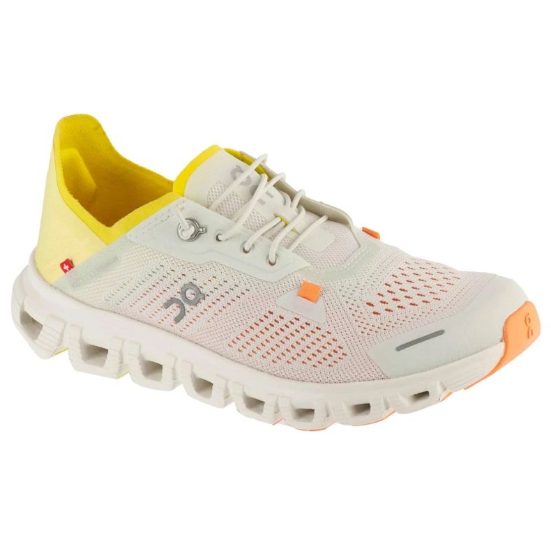 On Running Sur Cloud 6 Coast Running Shoes en 3WF10023022 blanche 1