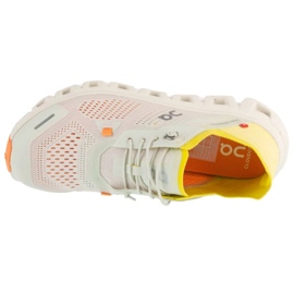 On Running Sur Cloud 6 Coast Running Shoes en 3WF10023022 blanche 3