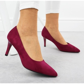 Talons hauts en daim féminin fuchsia sergio leone 1336 rose 6