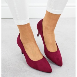 Talons hauts en daim féminin fuchsia sergio leone 1336 rose 7