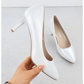 High Heels pompe Synbrne Women's Sergio Leone 1336 argent 1